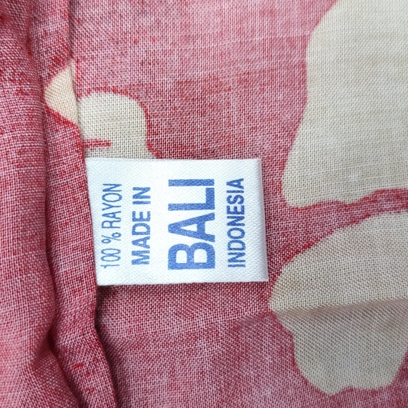 The New Wave Bali Floral Print Shirt - Picture 5 of 5